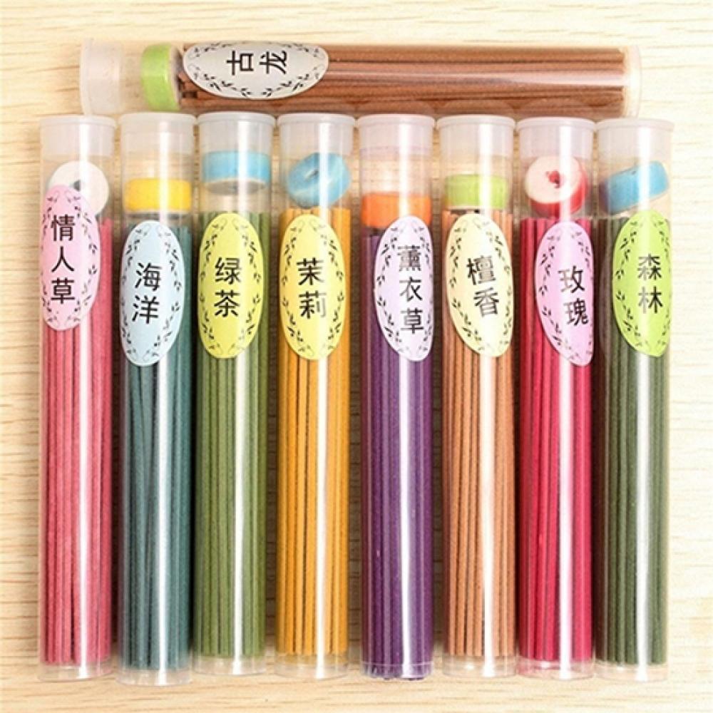 Home Fragrance Gift Box - 50 Sticks ธูป 13.2 ซม.กลิ่นหอมเครื่องเทศธรรมชาติ AROMA