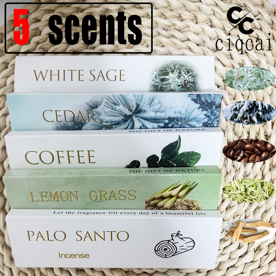 【5 กลิ่น】ธูปแท่งคุณภาพสูง ทำด้ - Home Fragrance Gift Box บทวิจารณ์และราคา