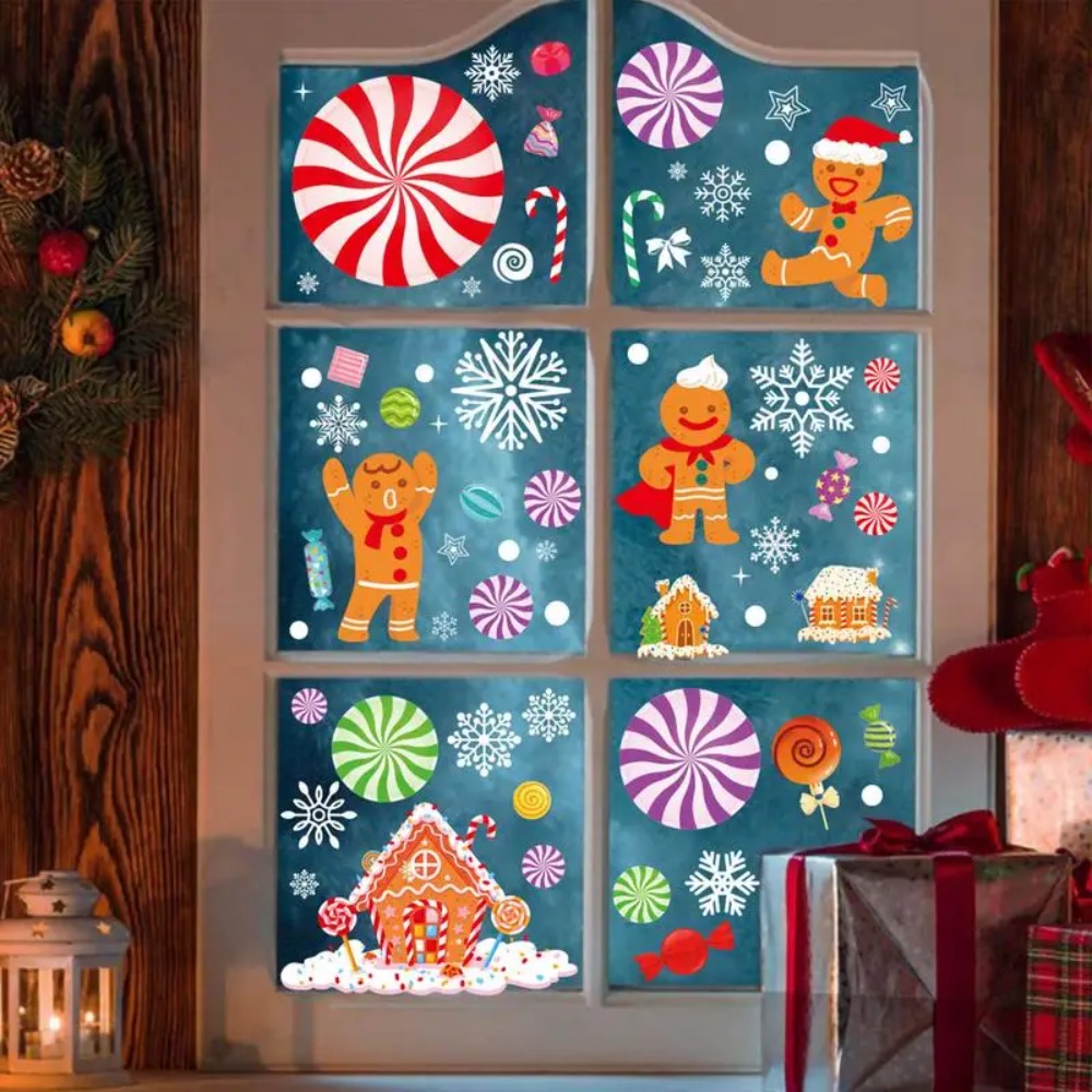สติ๊กเกอร์ลูกกวาดรูปบ้านขนมปัง - Home Fragrance Gingerbread บทวิจารณ์และราคา