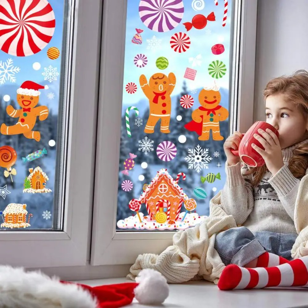 สติ๊กเกอร์ลูกกวาดรูปบ้านขนมปัง - Home Fragrance Gingerbread บทวิจารณ์และราคา