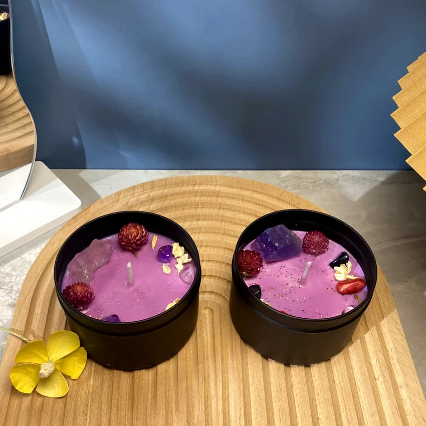 8x5.2 ซม.ดอกไม้คริสตัลหินเทียน - Home Fragrance Lamp บทวิจารณ์และราคา