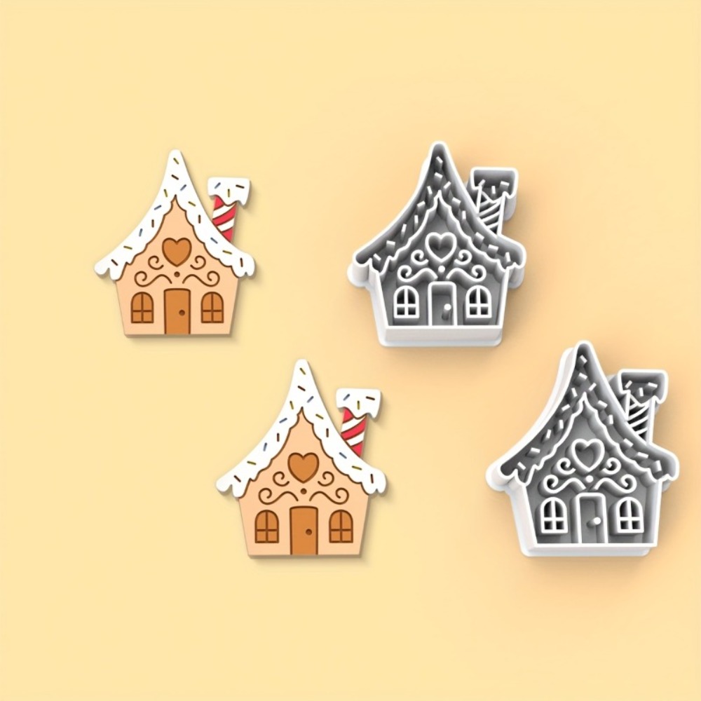 แม่พิมพ์คุกกี้รูปบ้านขนมปังขิง - Home Fragrance Gingerbread บทวิจารณ์และราคา